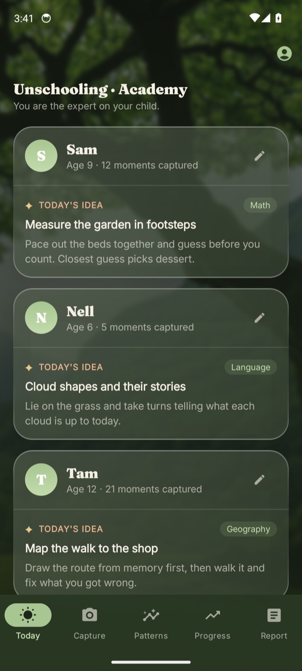 Today on Android